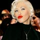 Christina Aguilera poses before the Agent Provocateur fashion show in Culver City