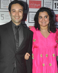 Aditya Hitkari and Divya Palat