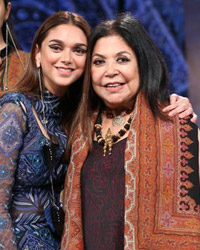 Aditi Rao Hydari and Fashion designer Ritu Kumar