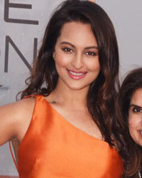 Showstopper Sonakshi Sinha with Designer Monisha Jaising