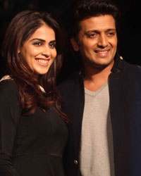 Genelia D'Souza and Ritesh Deshmukh