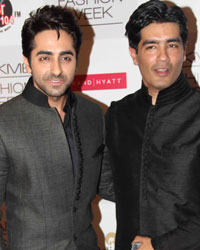 Ayushmann Khurrana and Manish Malhotra