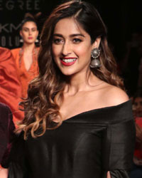 Ileana D'Cruz displays the creation of fashion designer De Belle