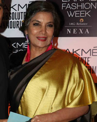 Manish Malhotra and Shabana Azmi