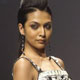 Model walks the ramp Sanchita at Lakme Fashion Week