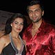 Chetan Hansraj with wife Lavina