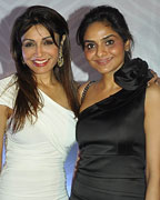 Queenie Singh and Madhoo Shah