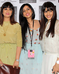 Ritesh Deshmukh, Neeta Lulla, Nishka Lulla and Genelia D'Souza