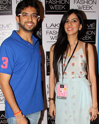 Aditya Thackeray and Nishka Lulla