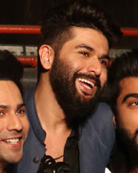 Varun Dhawan, Kunal Rawat and Arjun Kapoor