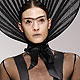 A model presents a creation at the Pam Hogg 2012 Autumn/Winter collection show during London Fashion Week