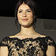 British actress Gemma Arterton attends the Issa 2012 Autumn/Winter collection during London Fashion Week in London