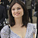 Singer Sophie Ellis Bextor arrives at the Burberry 2012 Autumn/Winter womenswear collection show during London Fashion Week