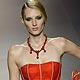 A model wears a creation by designer Elio Berhanyer at Cibeles Madrid Fashion Week Spring/Summer 2010 show in Madrid