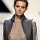 A model displays an outfit created by Spanish designer Coleman during The EGO of Cibeles Madrid Fashion Week