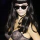 A model wears a creation by designer Andres Sarda during the Pasarela Cibeles Autumn/Winter 09/10 show at Madrid Fashion Week