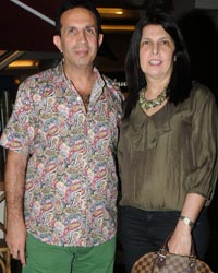 Parvez Damania with Wife