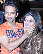 Rahul Vaidya and Manali Jagtap