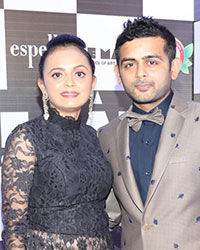 Samira Shah with Sagar Shah