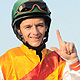 Winning jockey David Alan