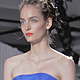 Model walks runway wearing Jason Wu Spring/Summer 2012 collection during Mercedes-Benz Fashion Week in New York