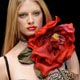 A model displays a creation from the D&G Fall-Winter 2007/2008 women collections during Milan fashion week in Milan