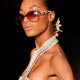 A model wears a creation as part of Missoni Spring/Summer 2008 women collection during fashion week in Milan