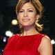 Eva Mendes arrives on the red carpet during an event at Milan Fashion Week