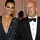 Bruce Willis and his wife model Emma Heming pose at the Metropolitan Museum of Art Costume Institute Gala in New York