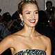 Jessica Alba poses at the Metropolitan Museum of Art Costume Institute Gala, The Model As Muse: Embodying Fashion in New York