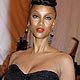 Tyra Banks, wearing a design by Badgley Mischka, poses at the Metropolitan Museum of Art Costume Institute Gala