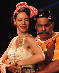 Kalki Koechlin and Cyrus Broacha