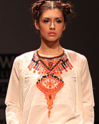 Niket Mishra Show at Wills India Fashion Week Spring Summer 2015