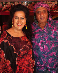 Ranjeet with his wife