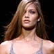 Model walks the runway at the Rock and Republic fashion show during New York Fashion Week