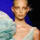 Models present creations from the Zac Posen Spring 2008 collection during New York Fashion Week