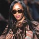 Supermodel Naomi Campbell walks the runway wearing fashions from the Anna Sui Fall 2005 Collection, during their fashion show in New York.