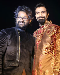 Designer Harish K Vashist and Ashmit Patel