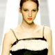 Model presents creation from Armand Basi Fall/Winter 2006/2007 collection at Pasarela Barcelonafashion show in Barcelona