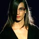 A model presents a creation from 'Joaquim Verdu' Fall/Winter 2007-2008 collection at the Pasarela Barcelona fashion show