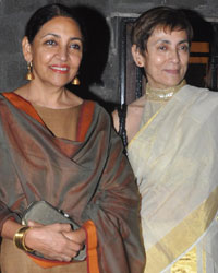 Deepti Naval and Deepa Mehta