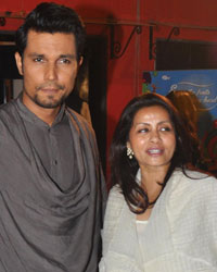 RAndeep Hooda and Sangita Kathiawada