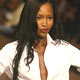 British top model Naomi Campbell wears a creation as part of TNG 's 2005 Autumn/Winter collection at Rio Fashion week in Rio de Janeiro.