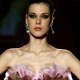 A model displays a creation by Sarli during a Rome Fashion Week Haute Couture Spring/Summer 2009 show