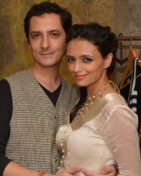 oshni Chopra with her husband and filmmaker Siddharth Anand