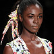 A model presents a creation from Movimento's Summer 2012 collection during Sao Paulo Fashion week in Sao Paulo