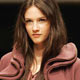 A model wears a creation as part of Raia de Goeye's 2005 Fall/Winter collection show at the Sao Paulo Municipal Theater, during Sao Paulo Fashion Week.