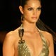 A model displays a creation from the Agua de Coco Spring/Summer collection during Sao Paulo fashion week