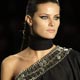 Isabela Fontana of Brazil displays a creation as part of Forum Fall/Winter 2009/10 women`s collection during Sao Paulo Fashion Week