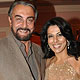 Kabir Bedi and Pooja Bedi